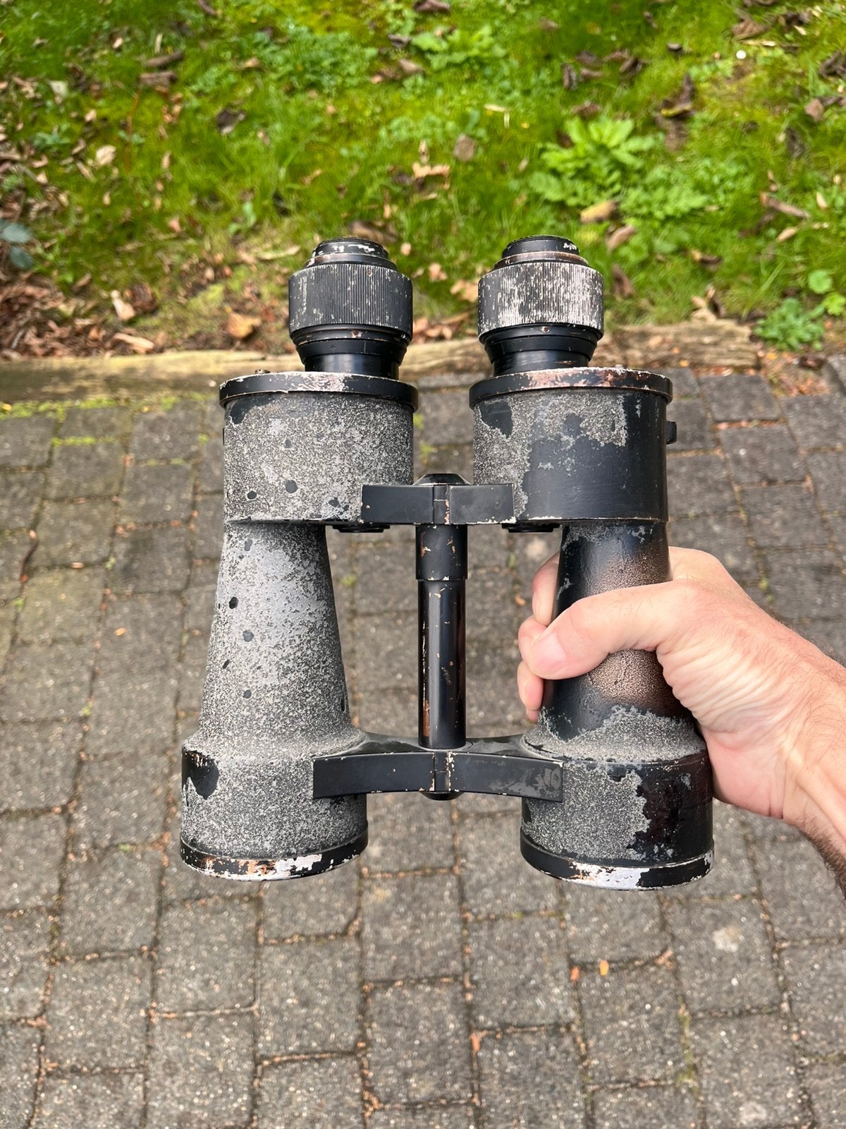 blc 8x60 Kriegsmarine Zeiss verrekijker, Ophalen