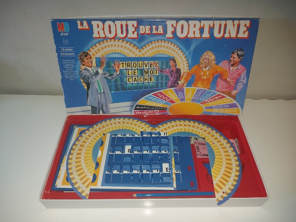 La Roue de la Fortune  Jeux de Societé, Enlèvement ou Envoi, Utilisé, MB