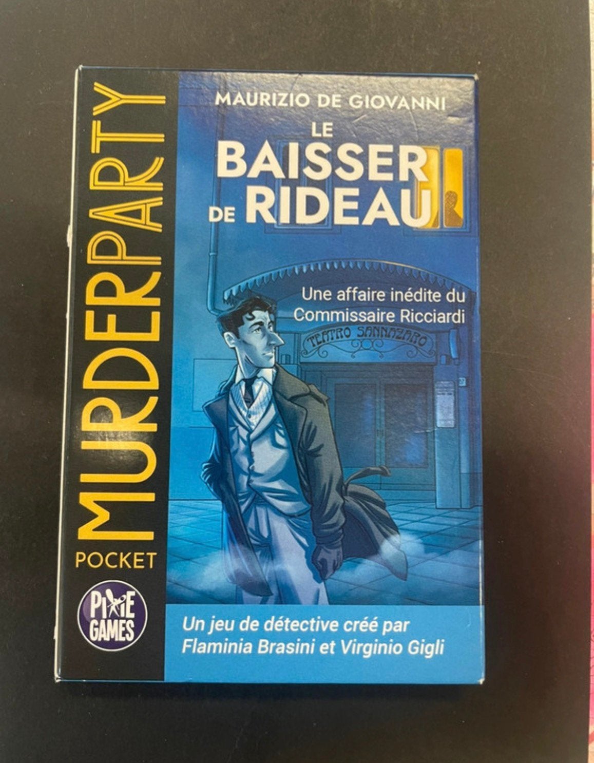 Jeu de société ‘Le baisser de Rideau’, Enlèvement, Comme neuf