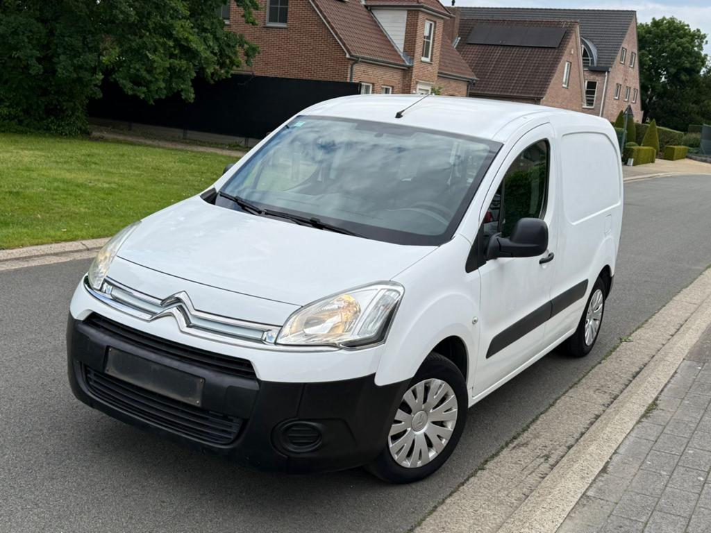 Citroën Berlingo 1.6 Diesel/3plaats/LV/Trekhaak/Blanco KVV, Auto's, Euro 5, Stof, Citroën, Wit