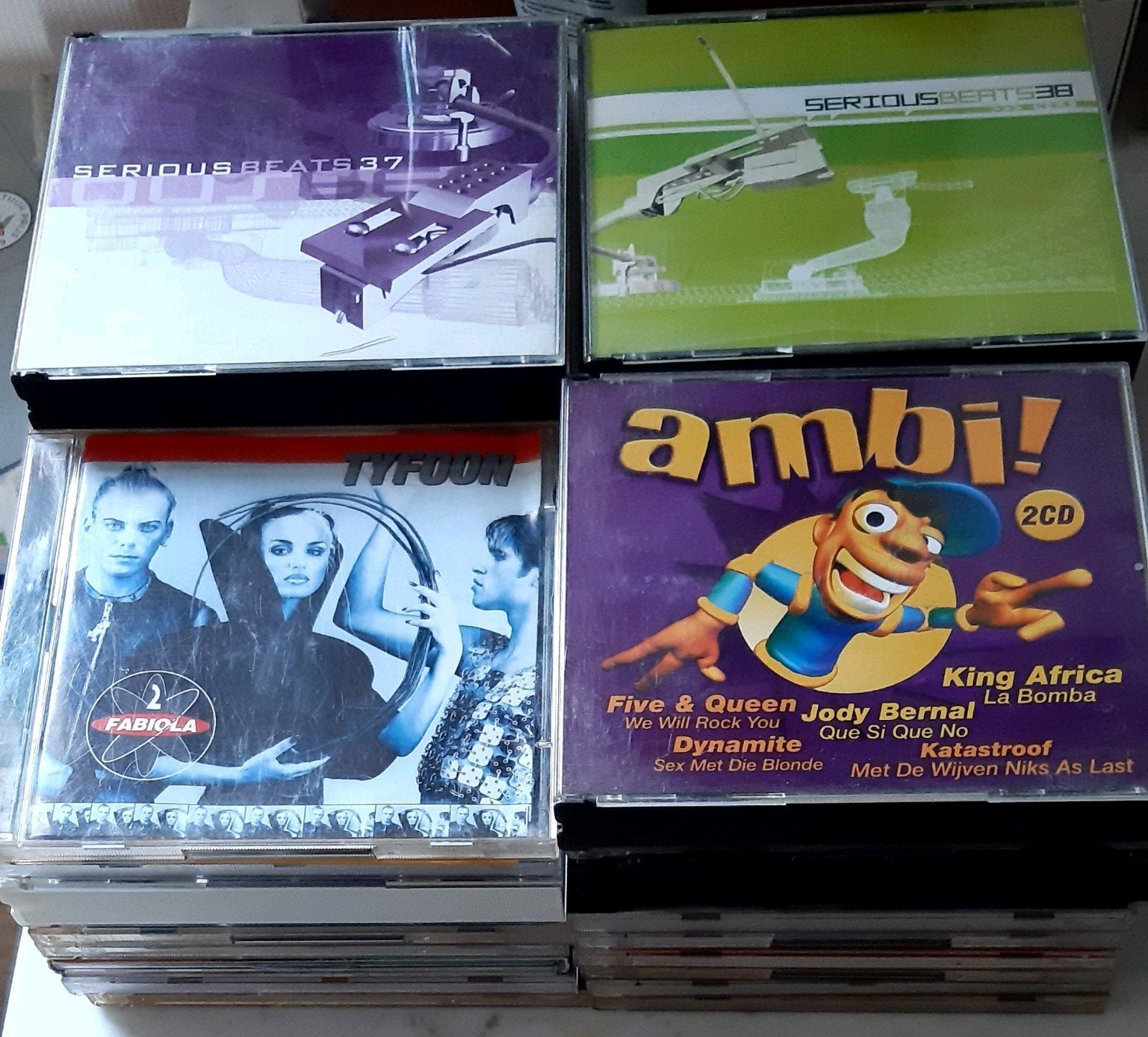LOT DANCE CD'S (Niet allemaal krasvrij), 45 cd's, Ophalen of Verzenden, Gebruikt, Dance