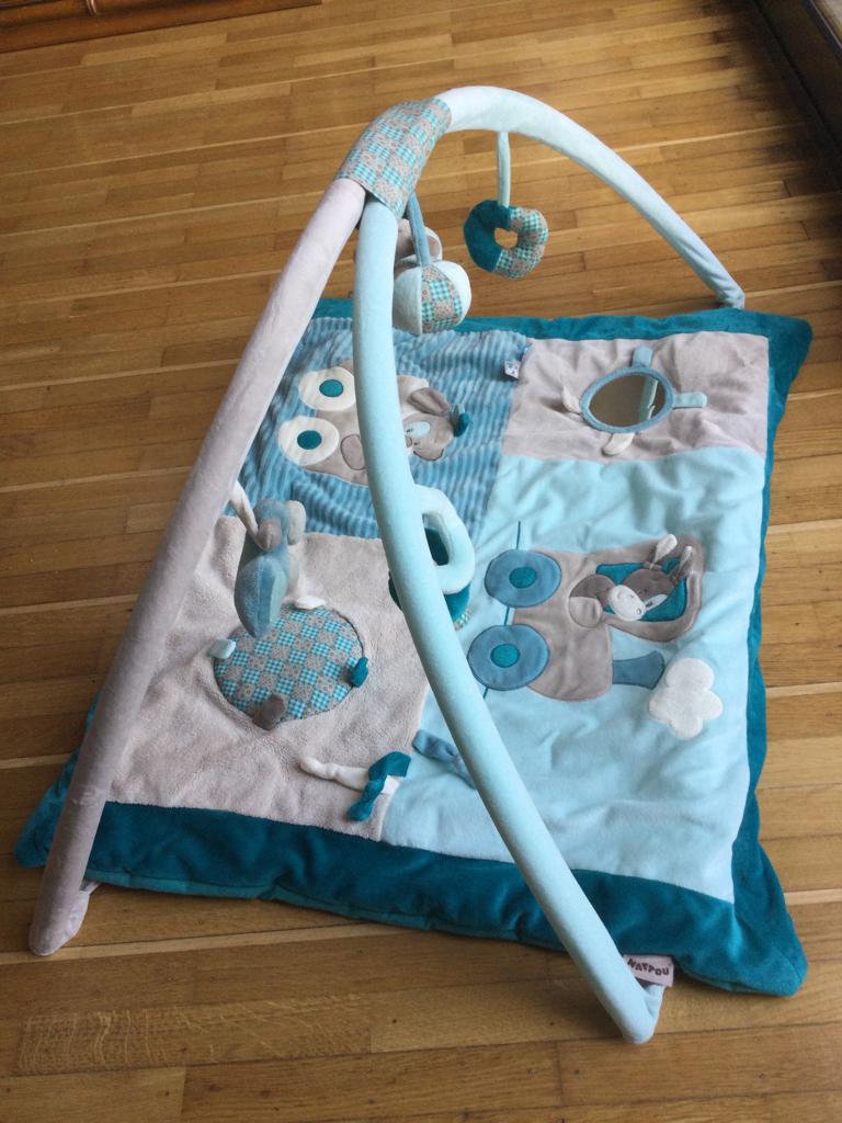 Tapis d’éveil bébé, Nattou, Enlèvement, Utilisé