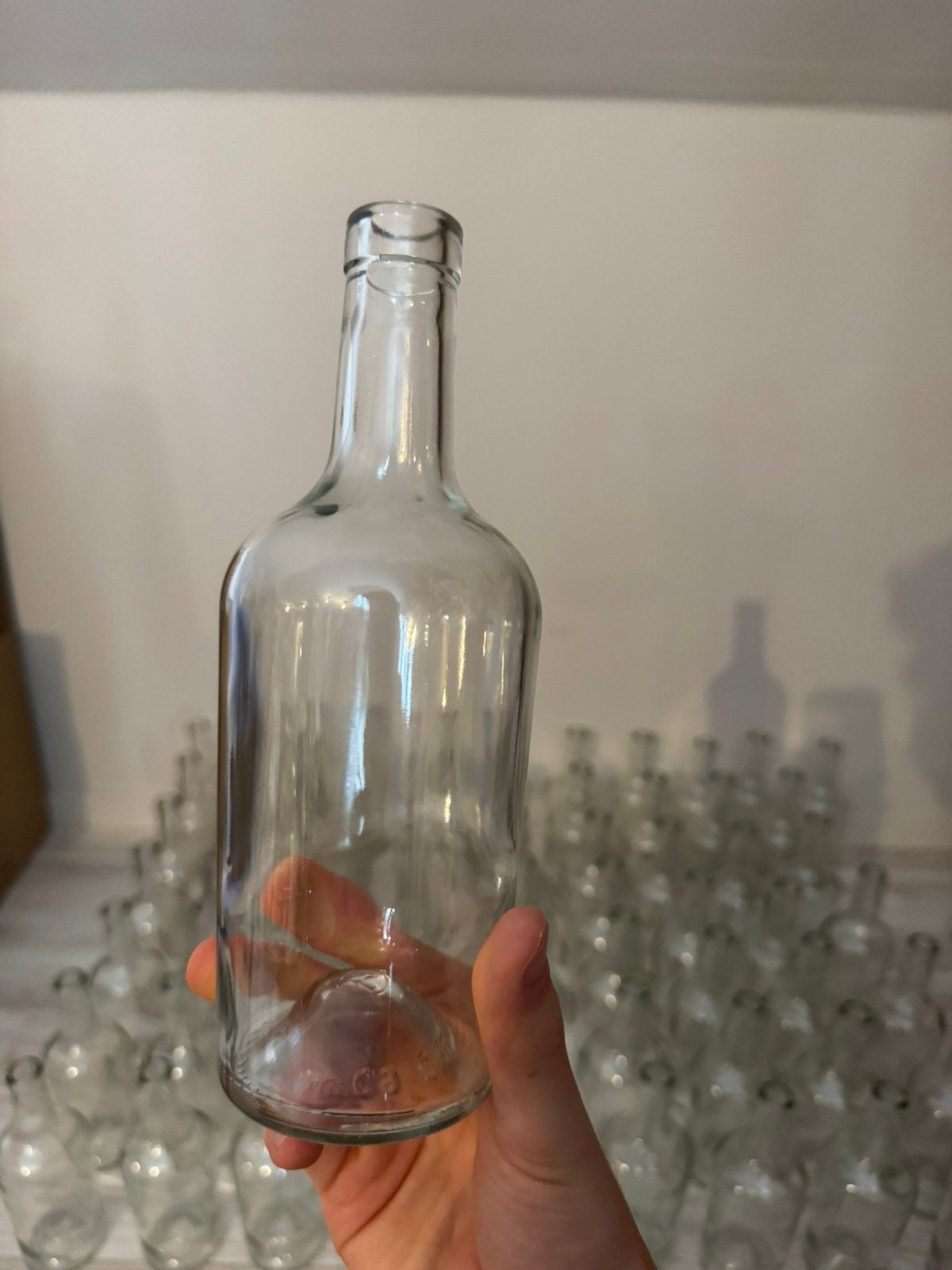 Glazen flessen 50cl (64 stuks), Huis en Inrichting, Woonaccessoires | Stolpen, Glas, Ophalen, Nieuw