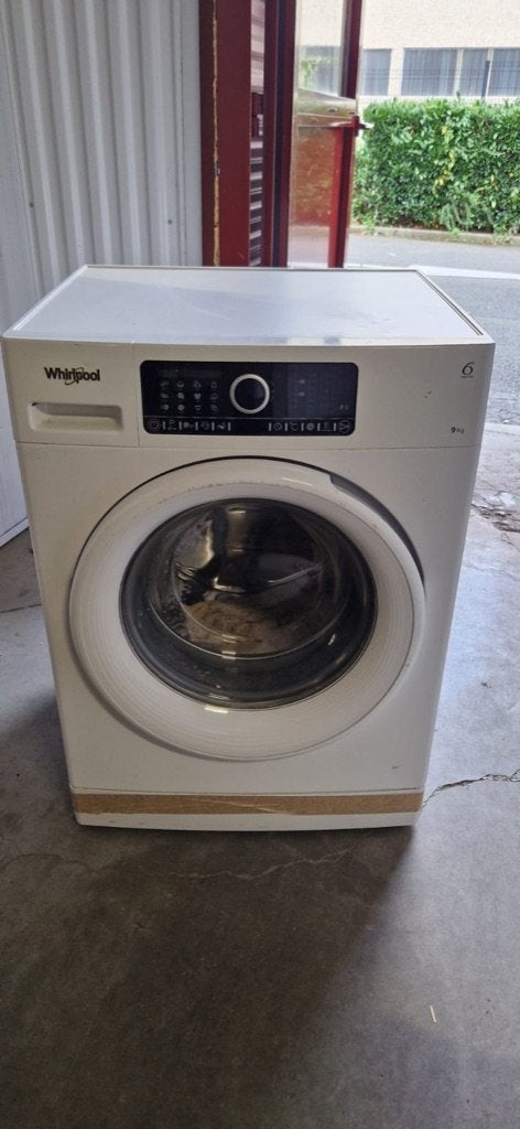 machine à laver whirlpool 6 sense 9kilos, 8 à 10 kg, Enlèvement, Utilisé