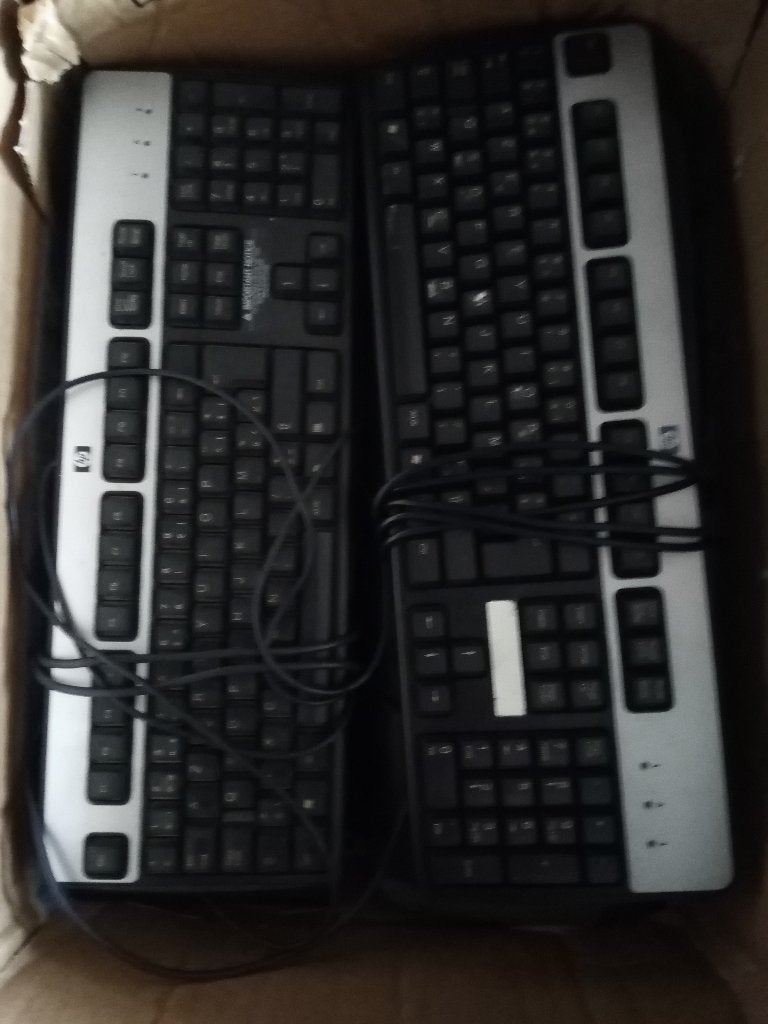 toetsenborden voor computers, Ophalen, Azerty, Zo goed als nieuw, Bedraad