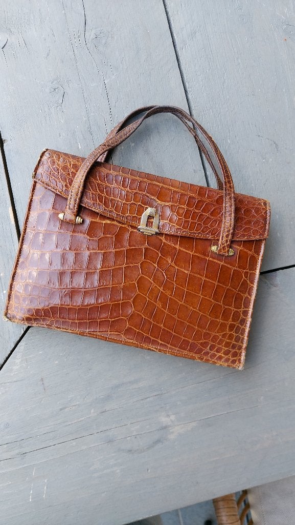 Vintage handtas, Handtassen en Accessoires, Overige Accessoires, Ophalen