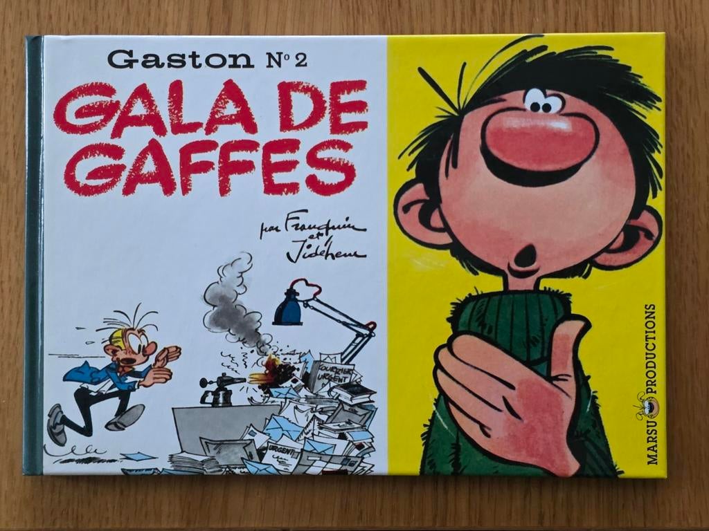 GASTON 2 Gala de Gaffes Fac Similé, Enlèvement