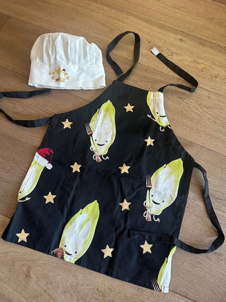 Kinder kookschort wn koksmuts, nieuw, Ophalen of Verzenden, Nieuw