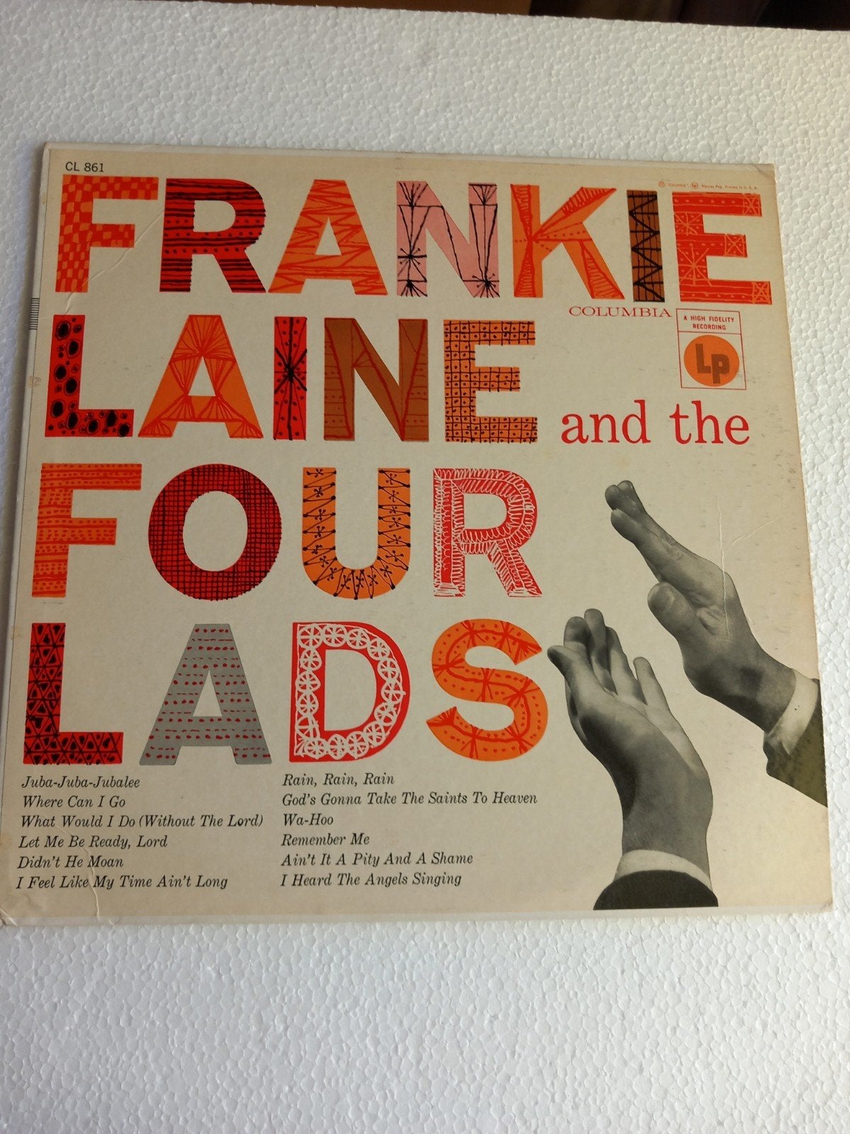 FRANKIE LAINE and THE FOUR LADS. DIDN'T HE MOAN. 60S USA LP, LP