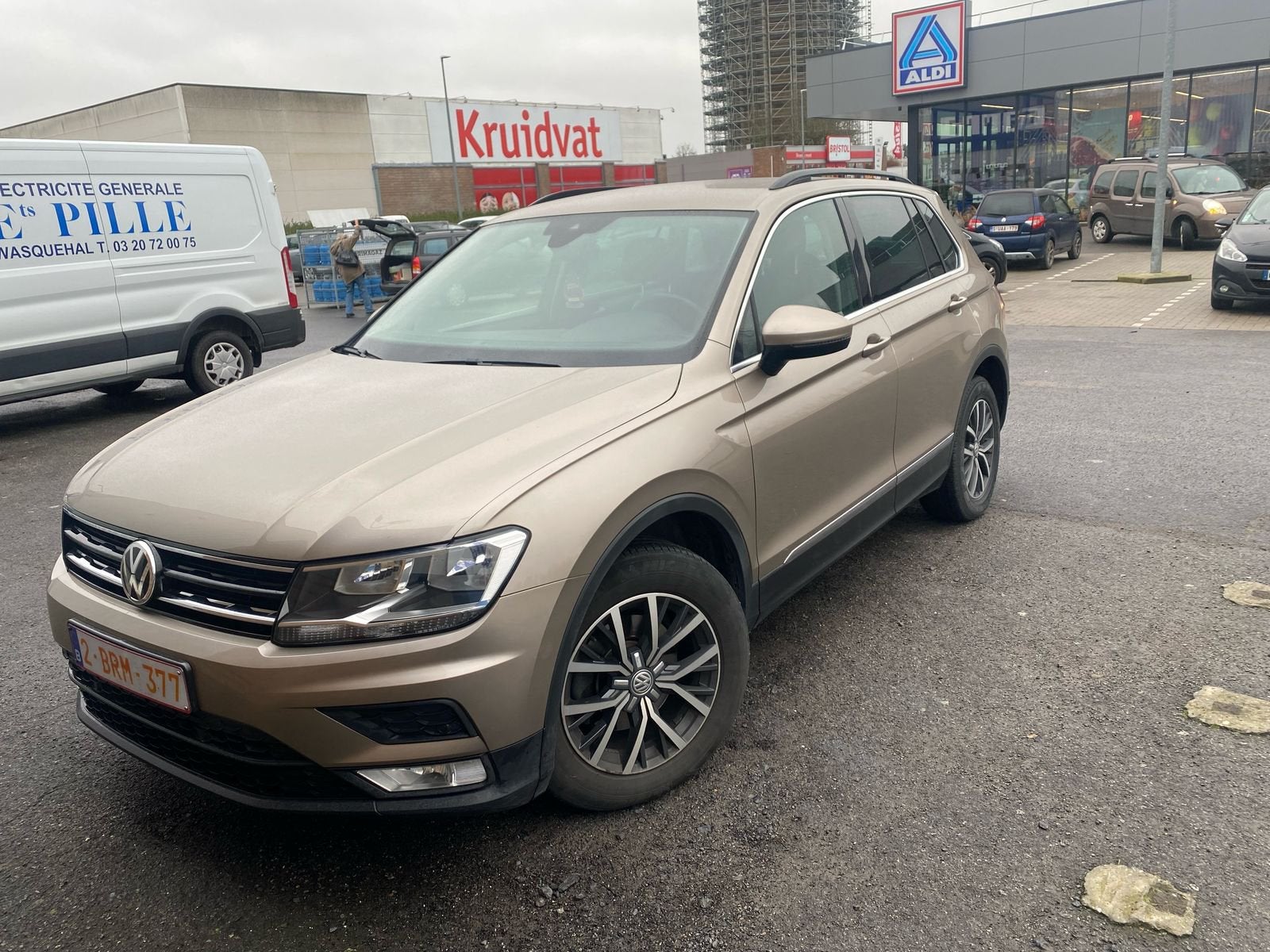 Volkswagen Tiguan 2.0 TDI, Achat, Barres de toit, Beige, Diesel