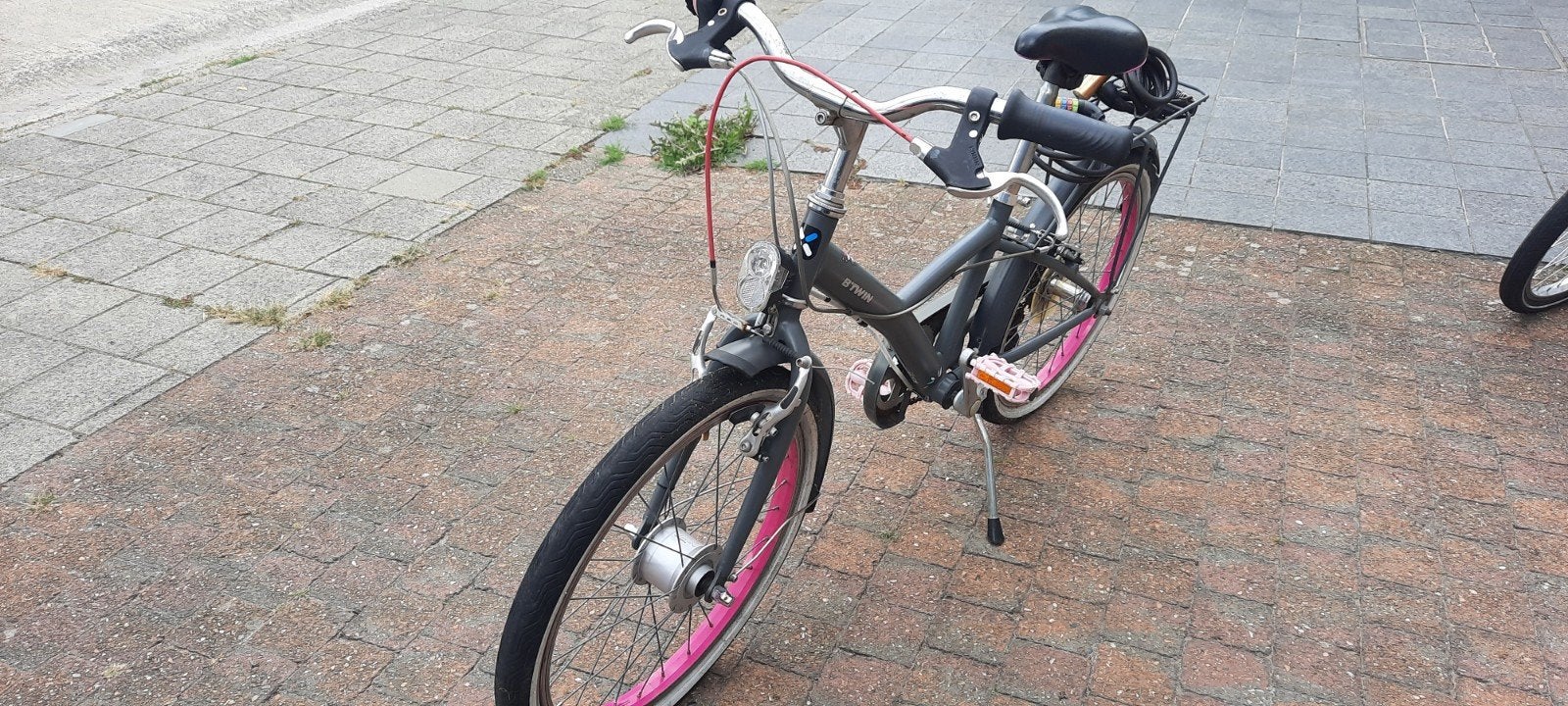 btwin kinderfiets, Ophalen