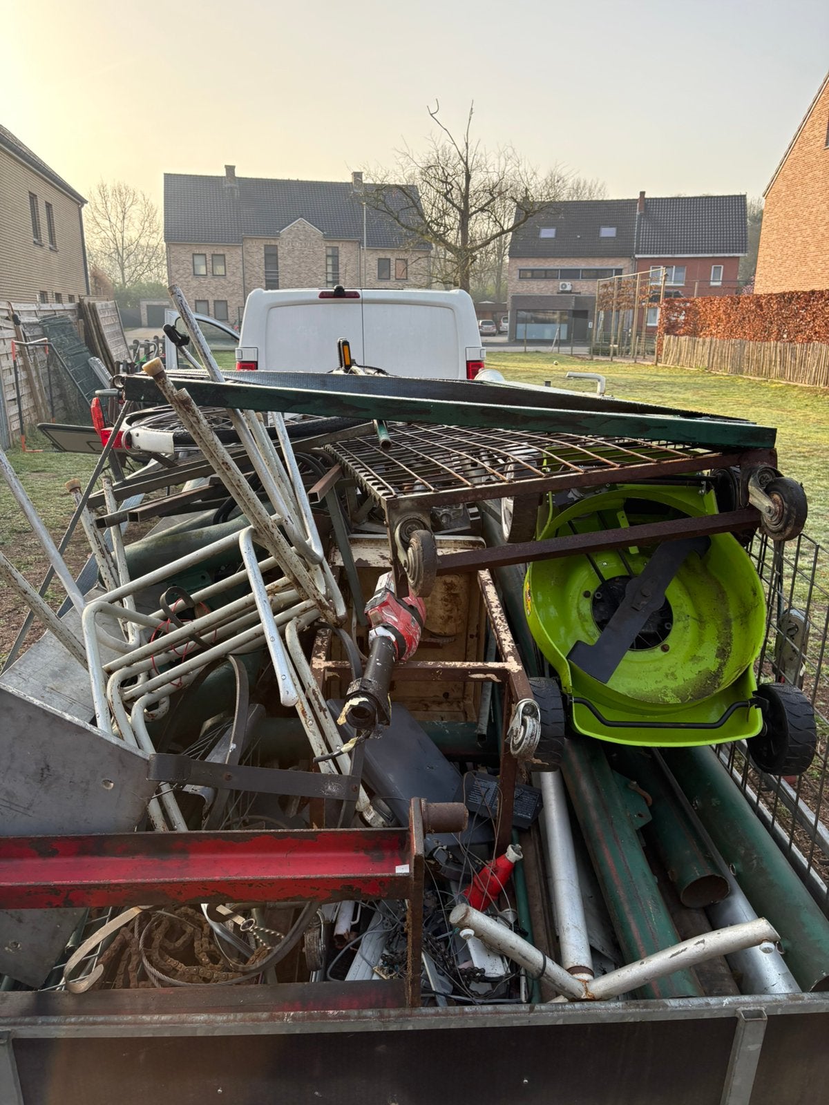 Ik kom gratis uw oud ijzer ophalen aan huis, Enlèvement, Comme neuf, Autres métaux