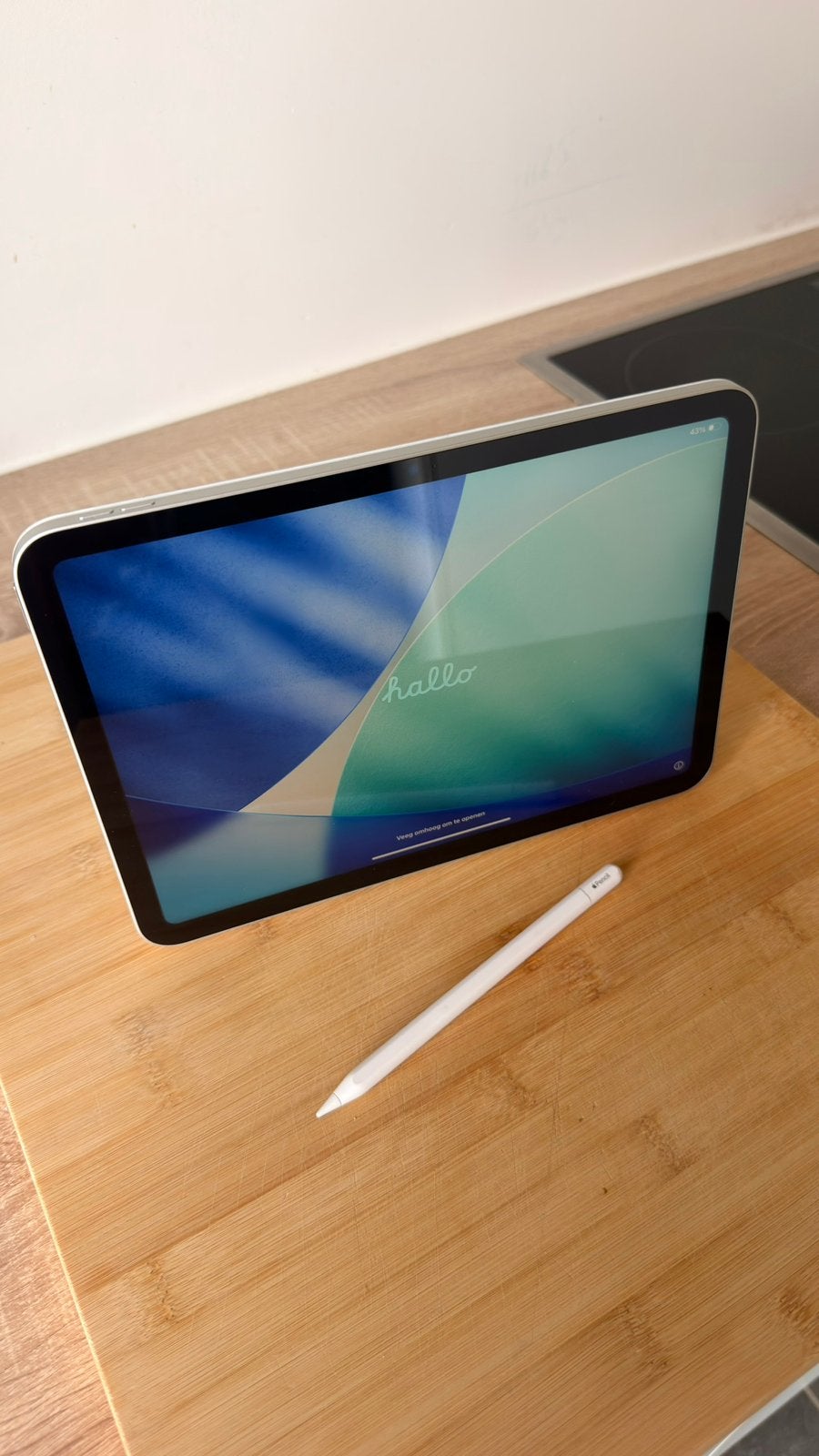 Apple iPad 128GB Incl. hoesje, Pencil en facturen, Informatique & Logiciels, Android Tablettes, 11 pouces, Comme neuf, Enlèvement