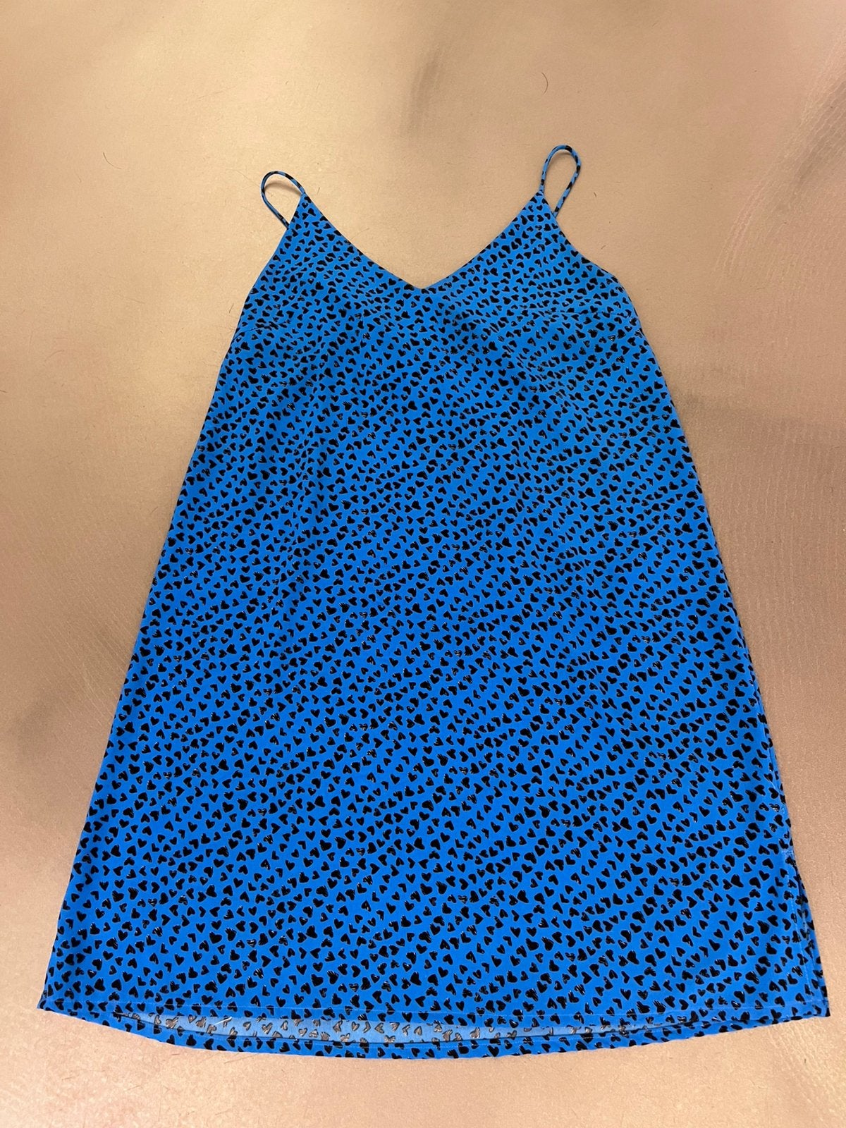 In april 1986 kleedje Maat M/L, Maat 38/40 (M), Blauw, Ophalen of Verzenden, Zo goed als nieuw