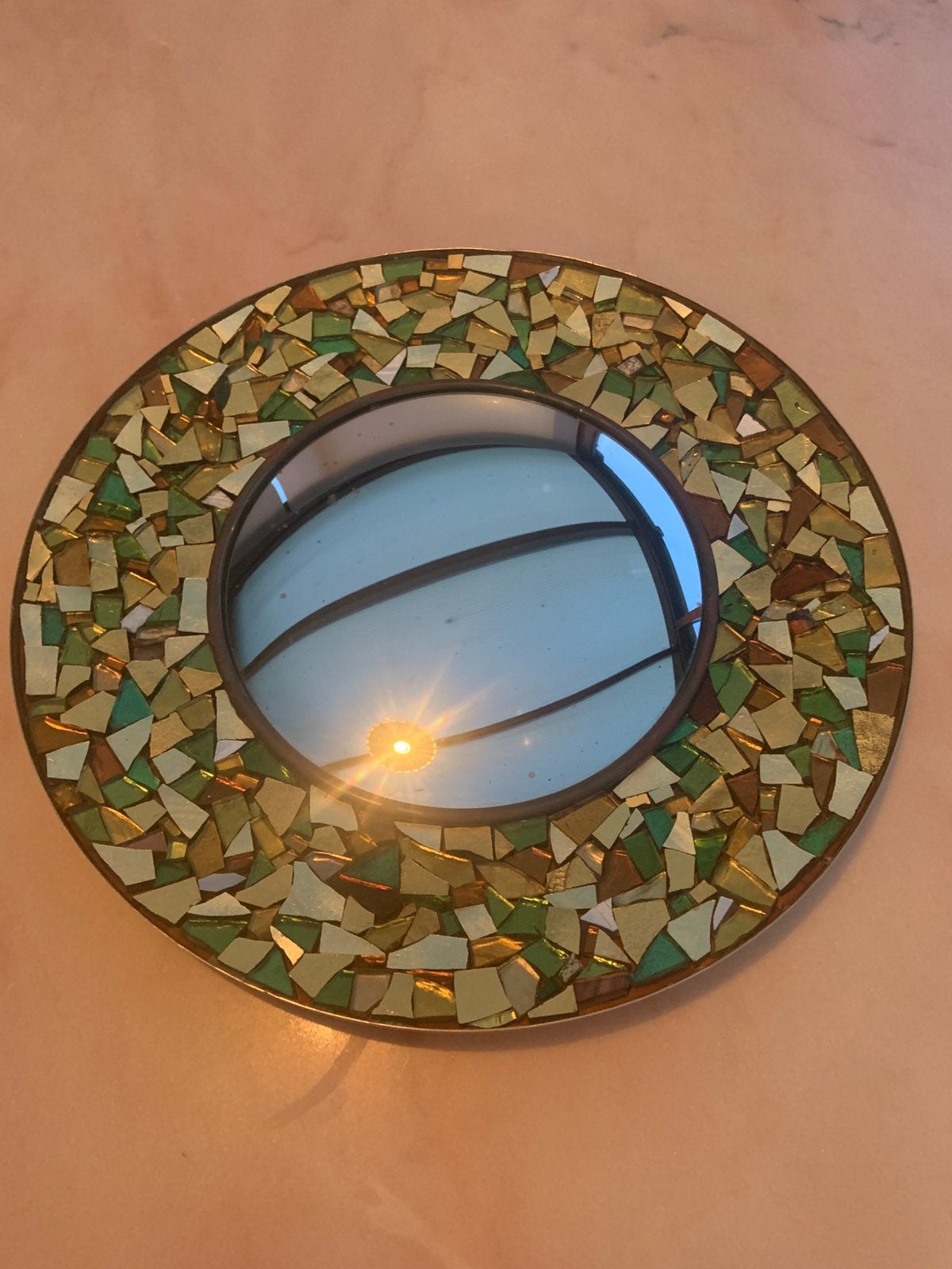 Miroir art déco magnifique., Enlèvement ou Envoi