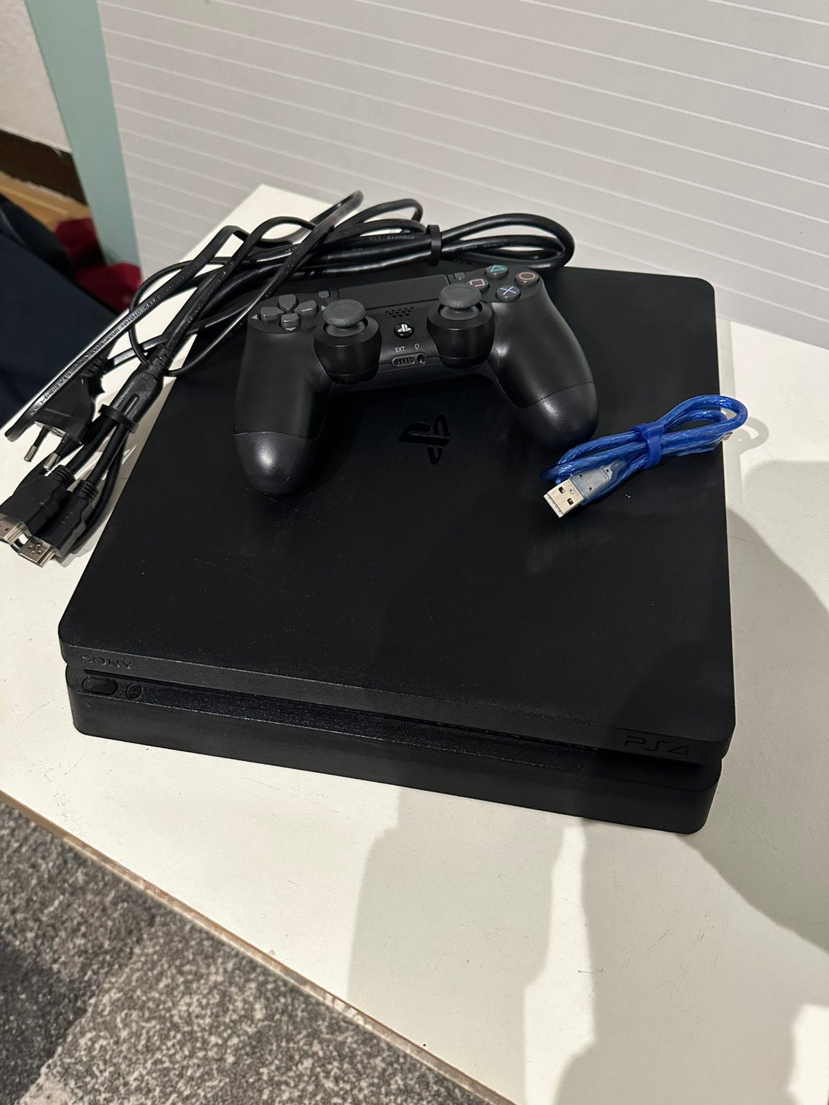 Ps4 slim 500gb, Ophalen, Met 1 controller, Slim, 500 GB