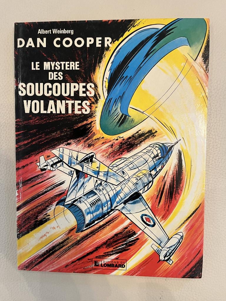 DAN COOPER Le mystère des soucoupes volantes, Une BD, Enlèvement, Utilisé