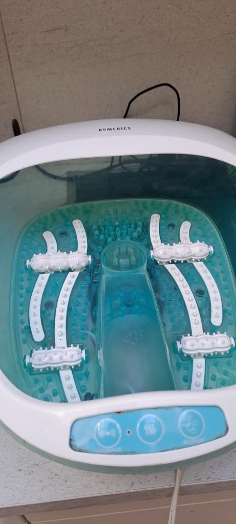 Voetbad met massage en verwarming, Ophalen