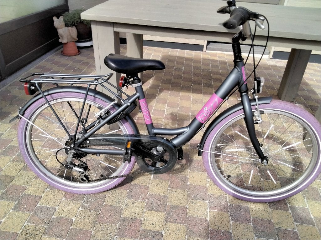 MEISJESFIETS BFK 22 INCH, Frein sur jante, Comme neuf, Enlèvement, 22 pouces