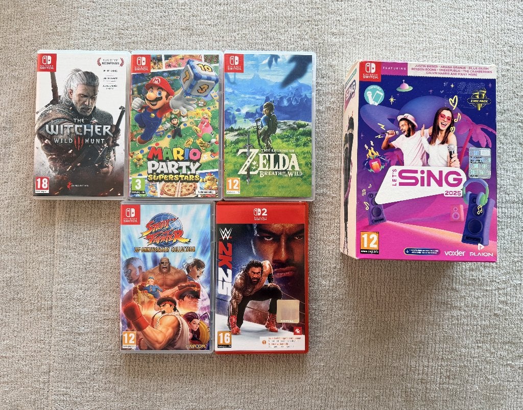 Nintendo Switch games te koop, Ophalen, Zo goed als nieuw, Virtual Reality, Eén computer