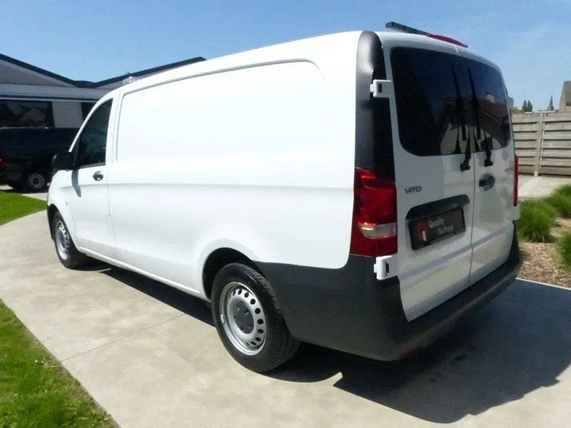 Mercedes-Benz Vito 3-zit, schuifdeur R, Cruise Controle, App, Auto's, Bestelwagens en Lichte vracht, 100 kW, https://public.car-pass.be/vhr/3f69fec7-543e-4216-b607-c91faeb852a1