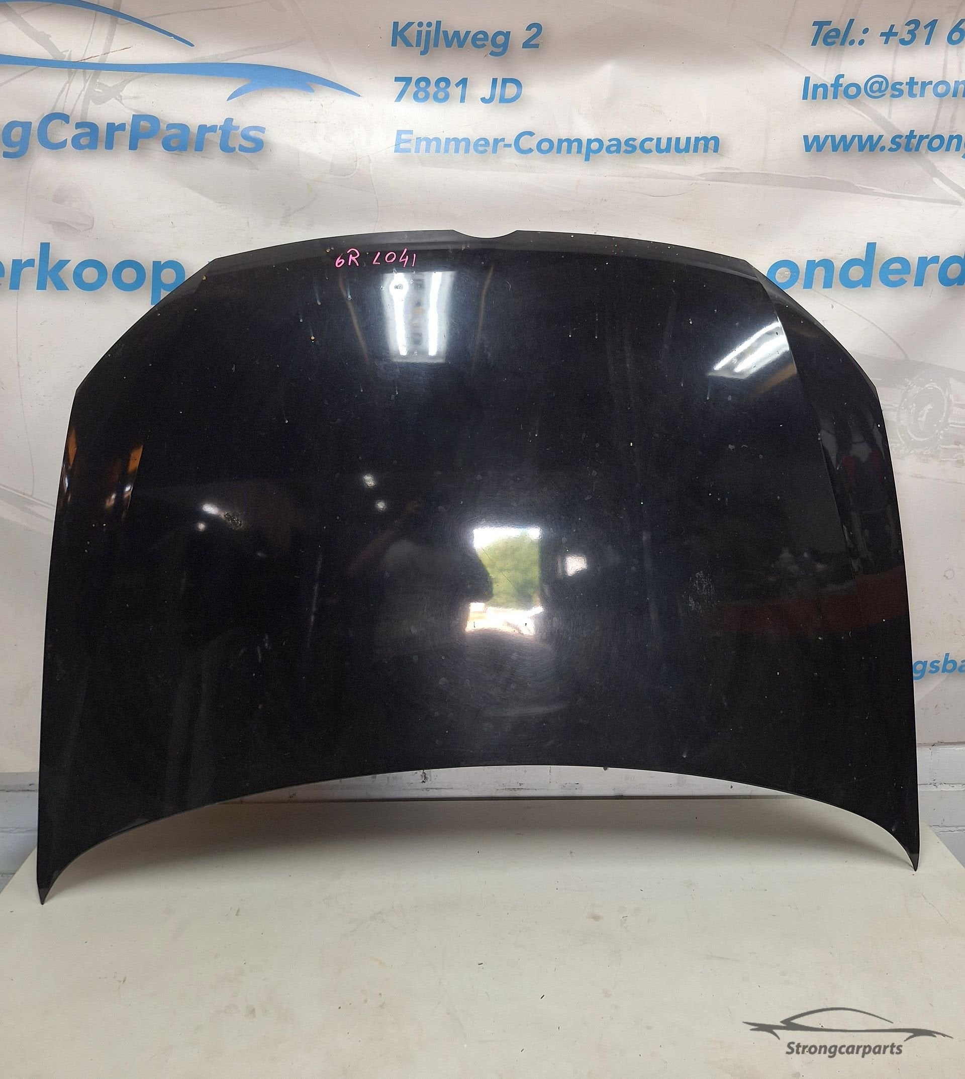 Motorkap VW Polo 6R 6C imitatie vol met steenslag, Gebruikt, -, Volkswagen, -