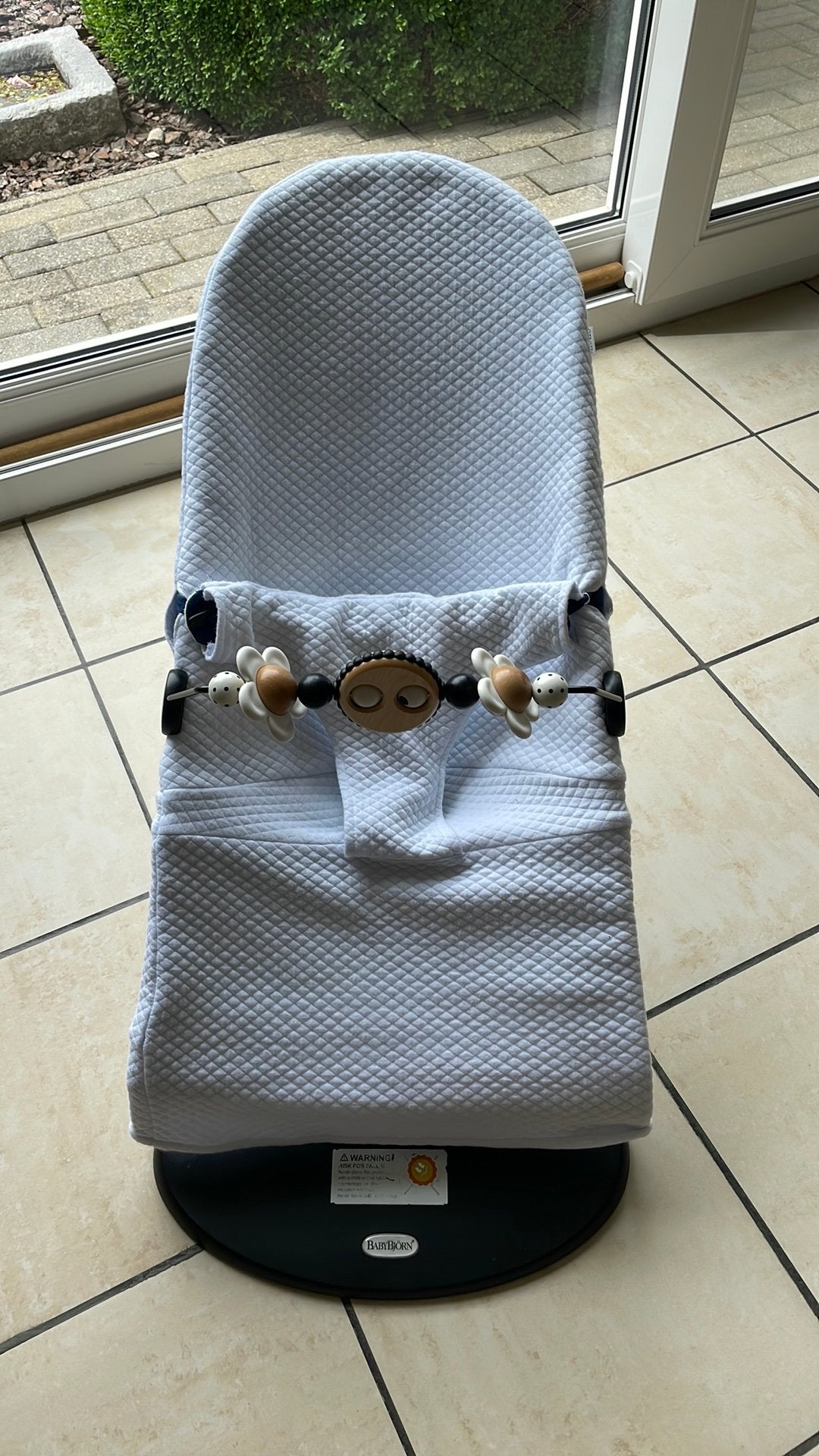 Bébé bjorn avec jouet et housse supplémentaire, Enfants & Bébés, Autres marques, Avec ceinture(s), Enlèvement, Utilisé