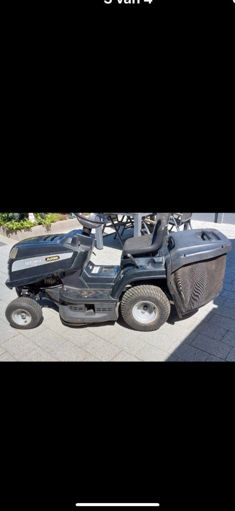 Zitmaaier,Benzine maaier, Alpina, Moins de 90 cm, Utilisé, Enlèvement