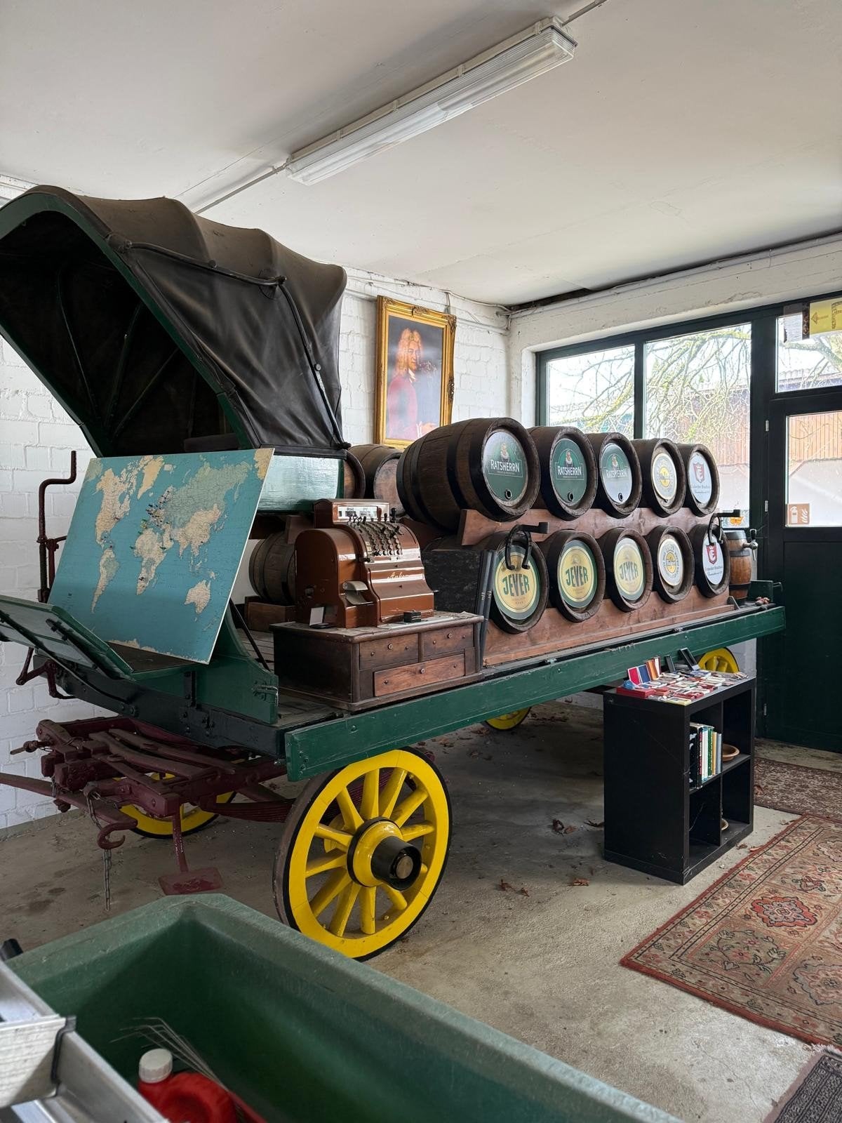 prachtige originele Duitse bierwagen, Animaux & Accessoires, Voitures & Carrosses