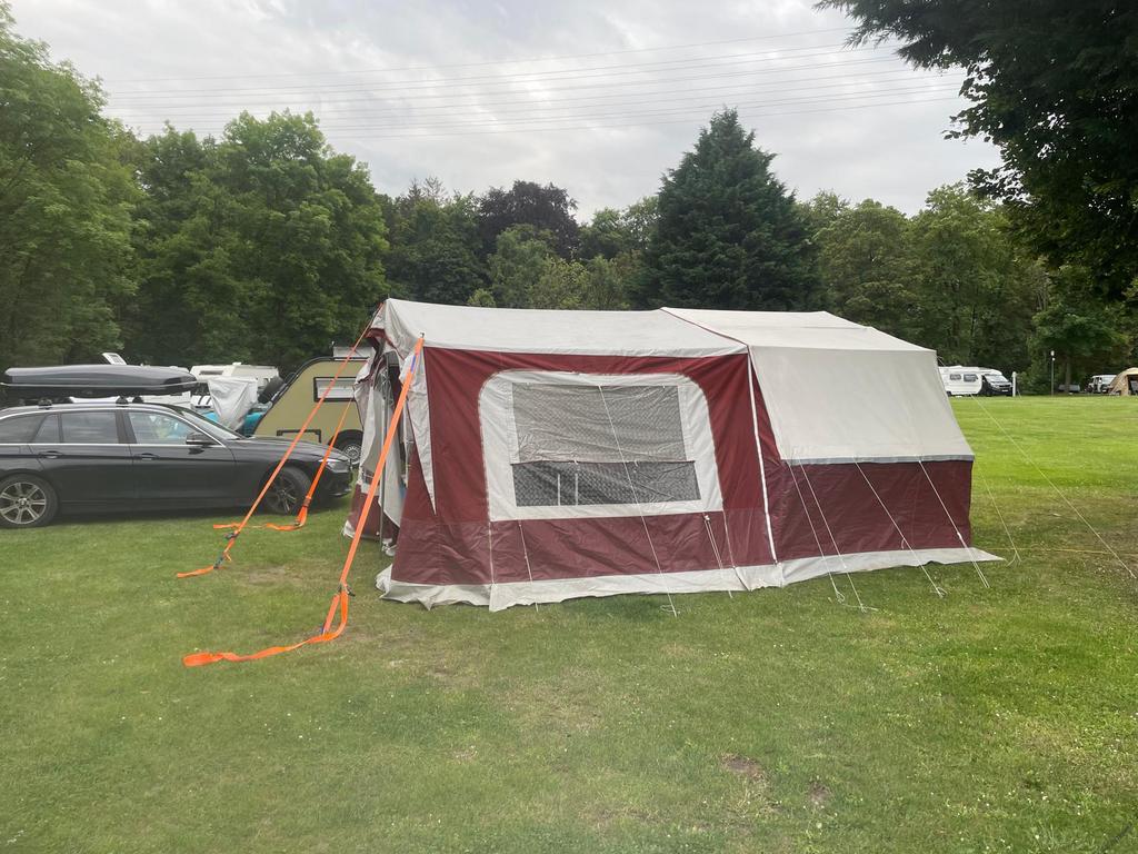 Vouwwagen voor 4 tot 6 personen, Caravans en Kamperen, Vouwwagens, tot en met 5, Aanwezig, Ophalen