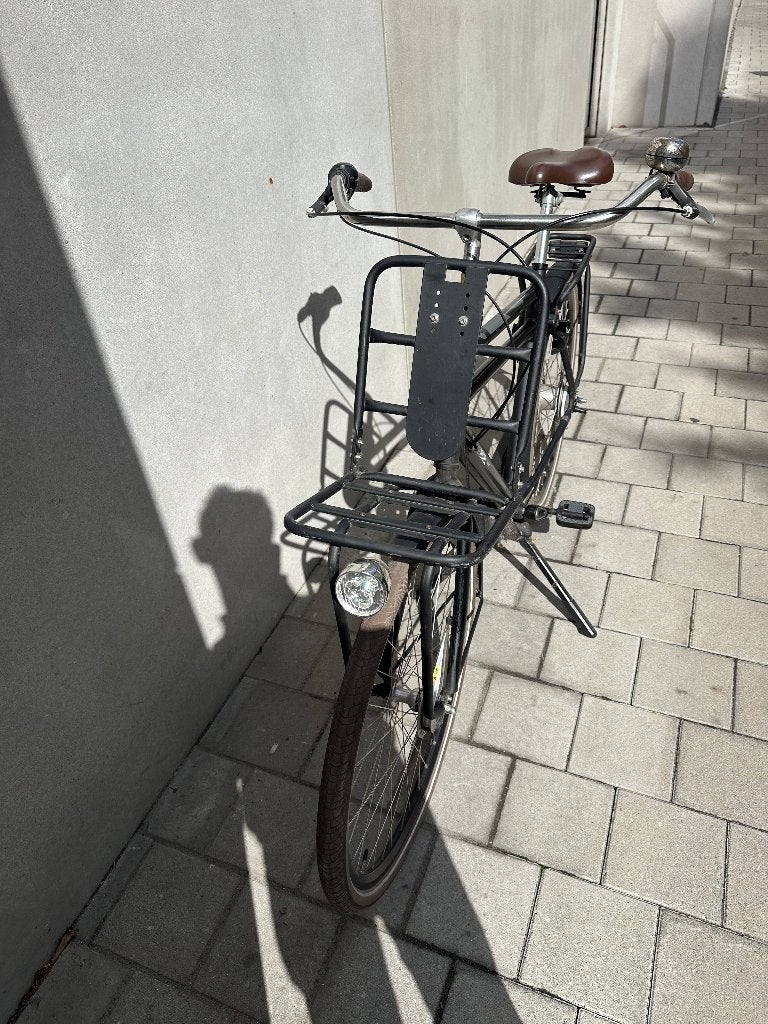 Van Tuyl heren transportfiets – mat zwart, Vélos & Vélomoteurs, Vélos | Hommes | Vélos pour homme, Comme neuf, Autres marques