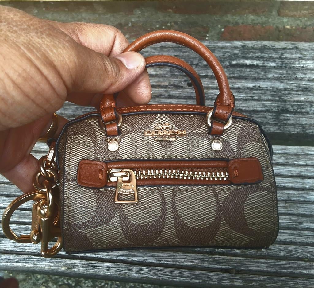 Coach mini Rowan Bag charm original, Ophalen of Verzenden