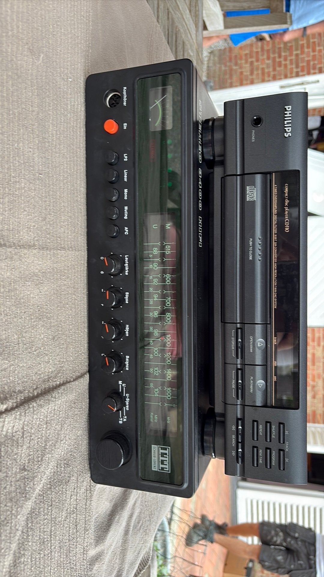 Vintage Audio Set, Ophalen, Zo goed als nieuw