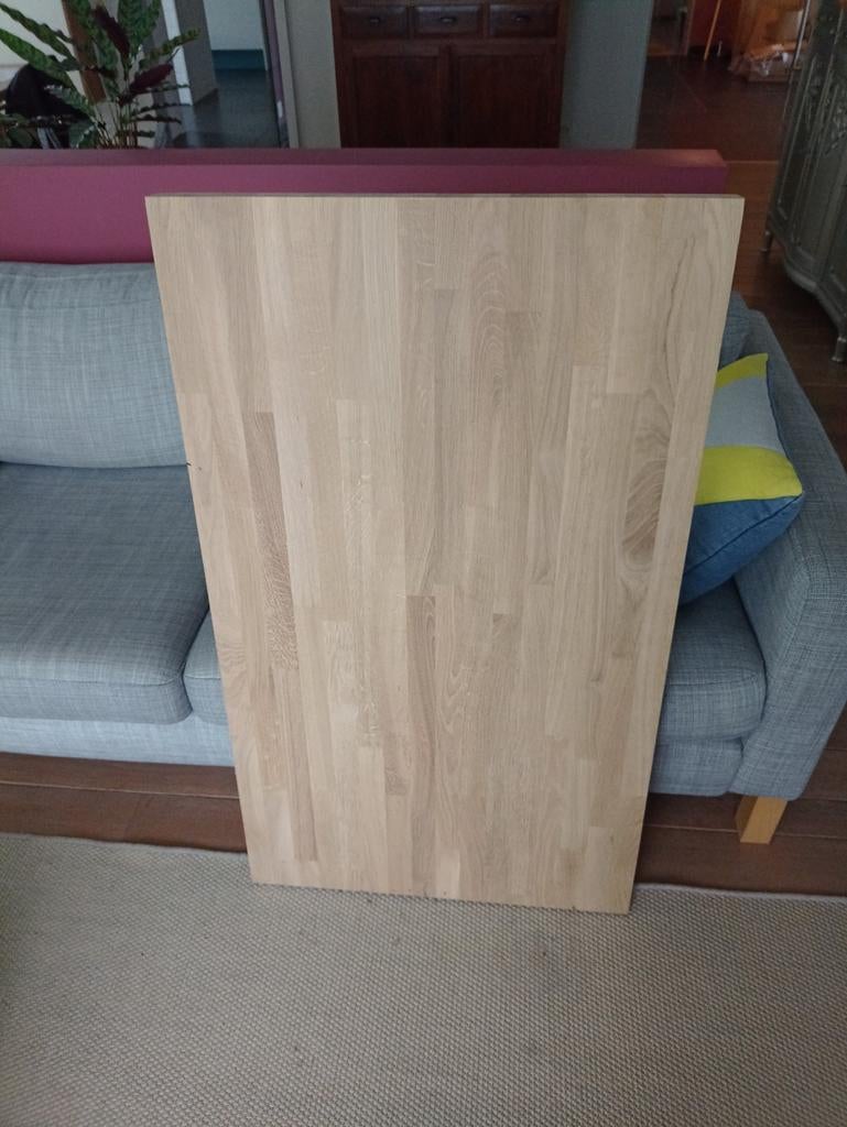 Nieuw Massief eiken werkblad., Ophalen