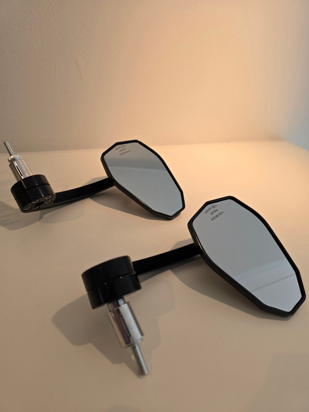 Highsider Victory Evo stuureindspiegels, Motoren, Ophalen, Zo goed als nieuw