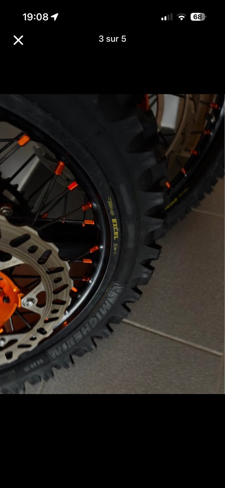 Klein wiel voor ktm 85 cc, Ophalen, Nieuw