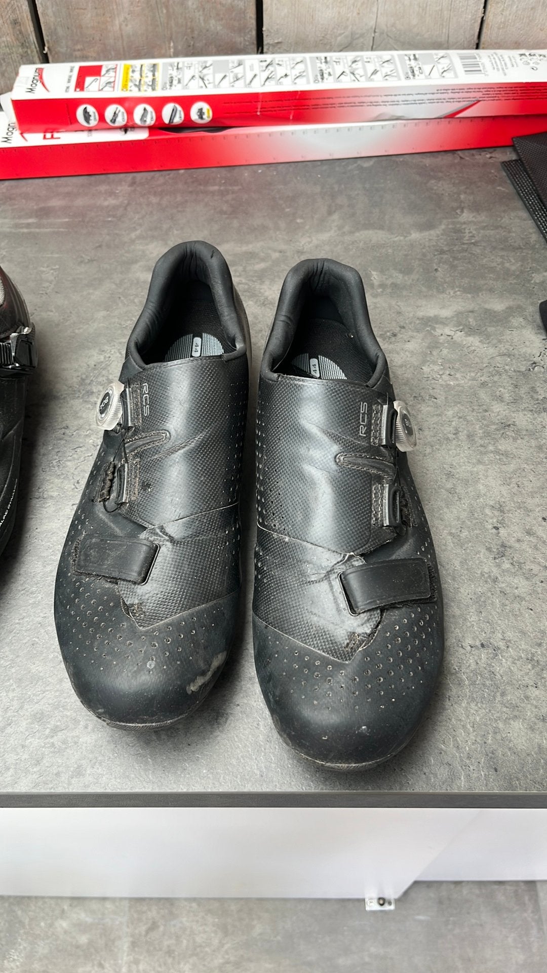 Koersschoenen, Sport en Fitness, Wielrennen, Ophalen, Gebruikt, Schoenen