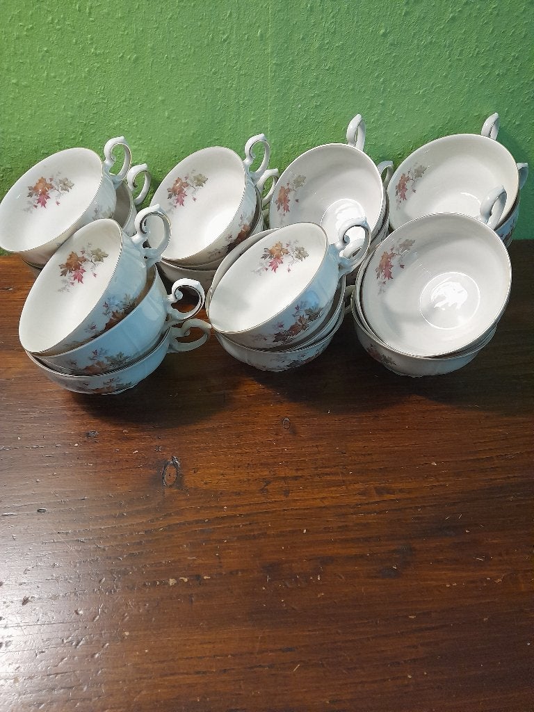 Bavaria Wunsiedel-dessertset van porselein, Ophalen