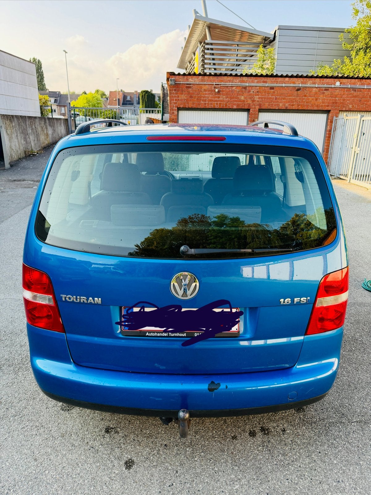 Vw Touran, Auto's, Blauw, 7 zetels, Bedrijf, 5 deurs