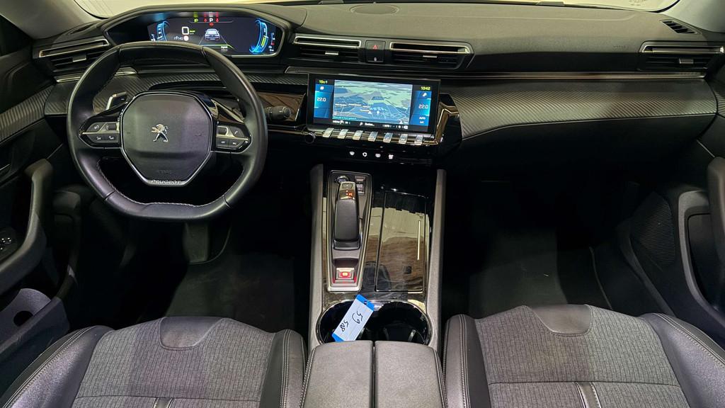 Peugeot 508 1.6 Hybride Benzine Navi CarPlay Garantie, Auto's, Peugeot, Automaat, 4 cilinders, Bedrijf, 5 deurs