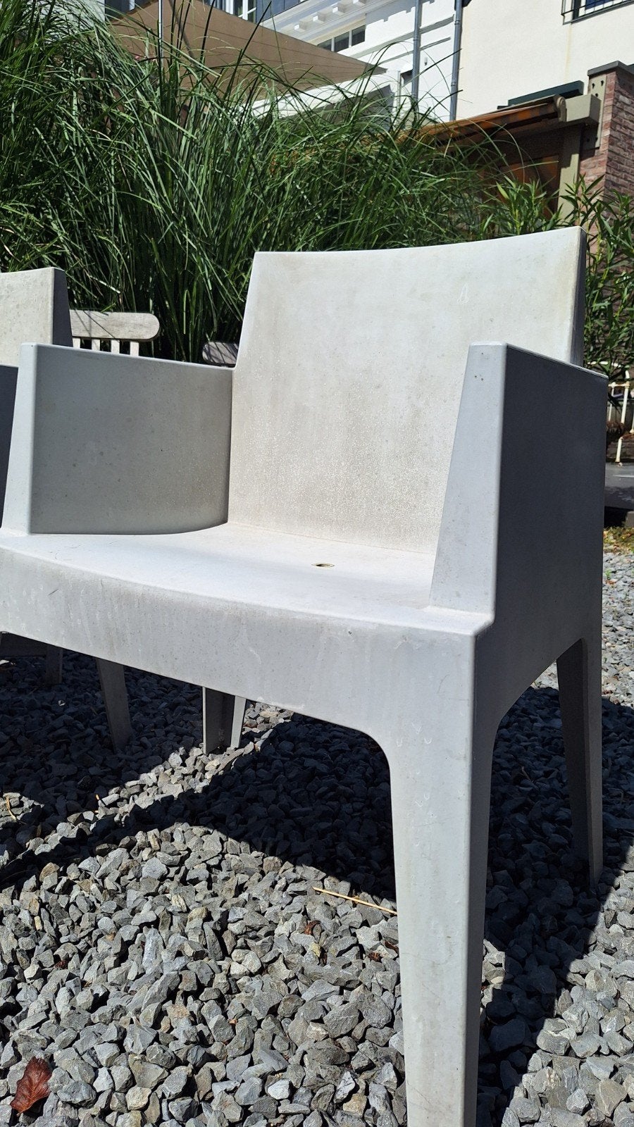 Philippe Starck Toy tuinstoelen, Tuin en Terras, Ophalen, Gebruikt, Kunststof, Stapelbaar