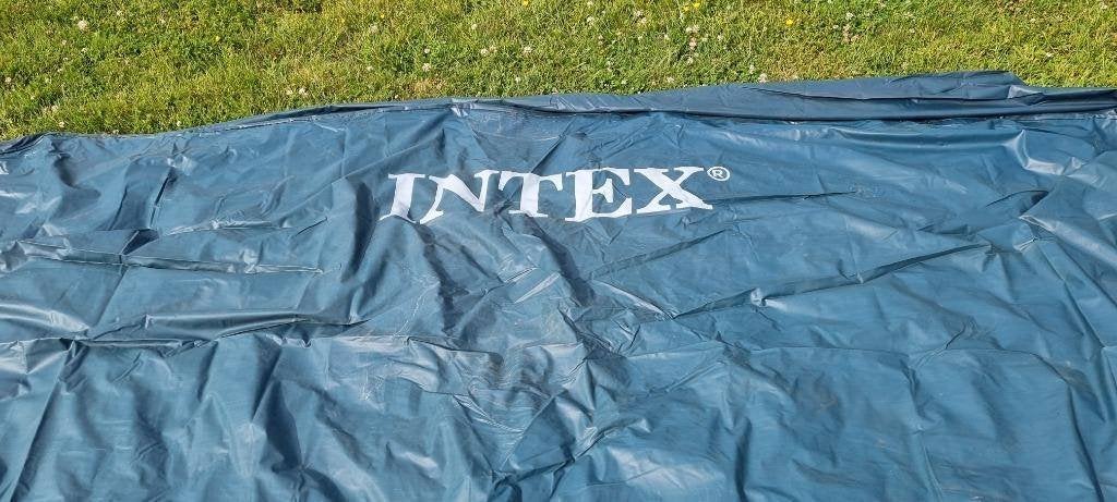 Intex zwembad overtrek / afdekzeil ovaal 120"72"20 / D 14 R0, Tuin en Terras, Ophalen of Verzenden, Gebruikt, Afdekzeil
