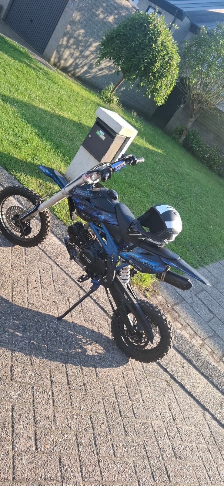 Motorcrosser pitbike te ruil en te koop., Ophalen, Gebruikt, 125 cc, Pitbike