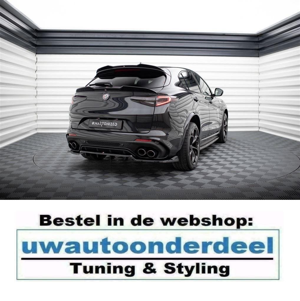 Maxton Design Spoiler Splitter Lip Alfa Romeo Stelvio Quadri, Envoi