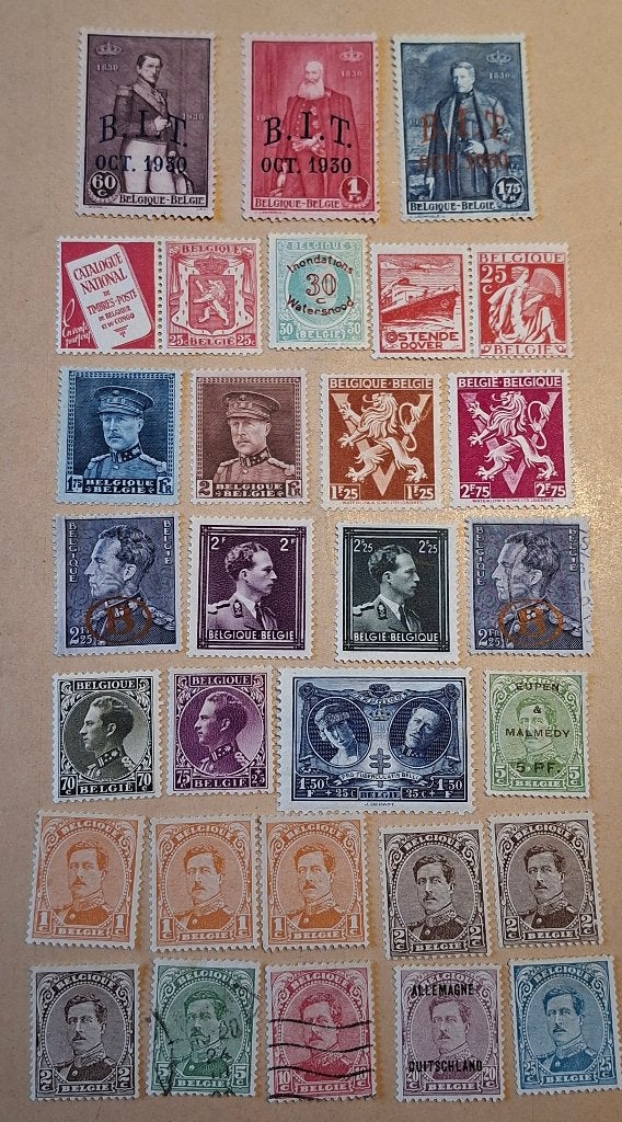Timbres rares Belgique 4, Enlèvement ou Envoi