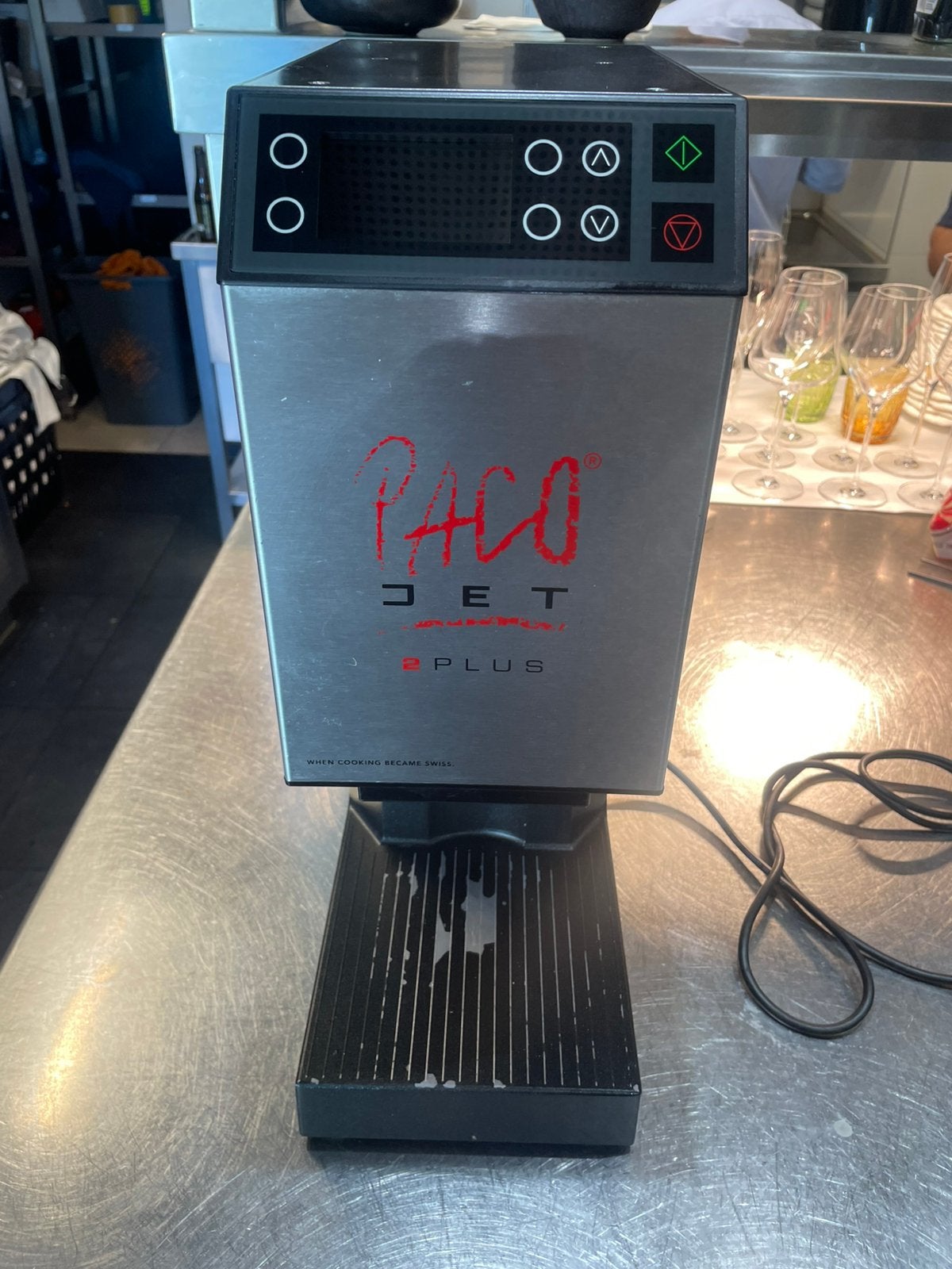 Pacojet 2plus, Enlèvement