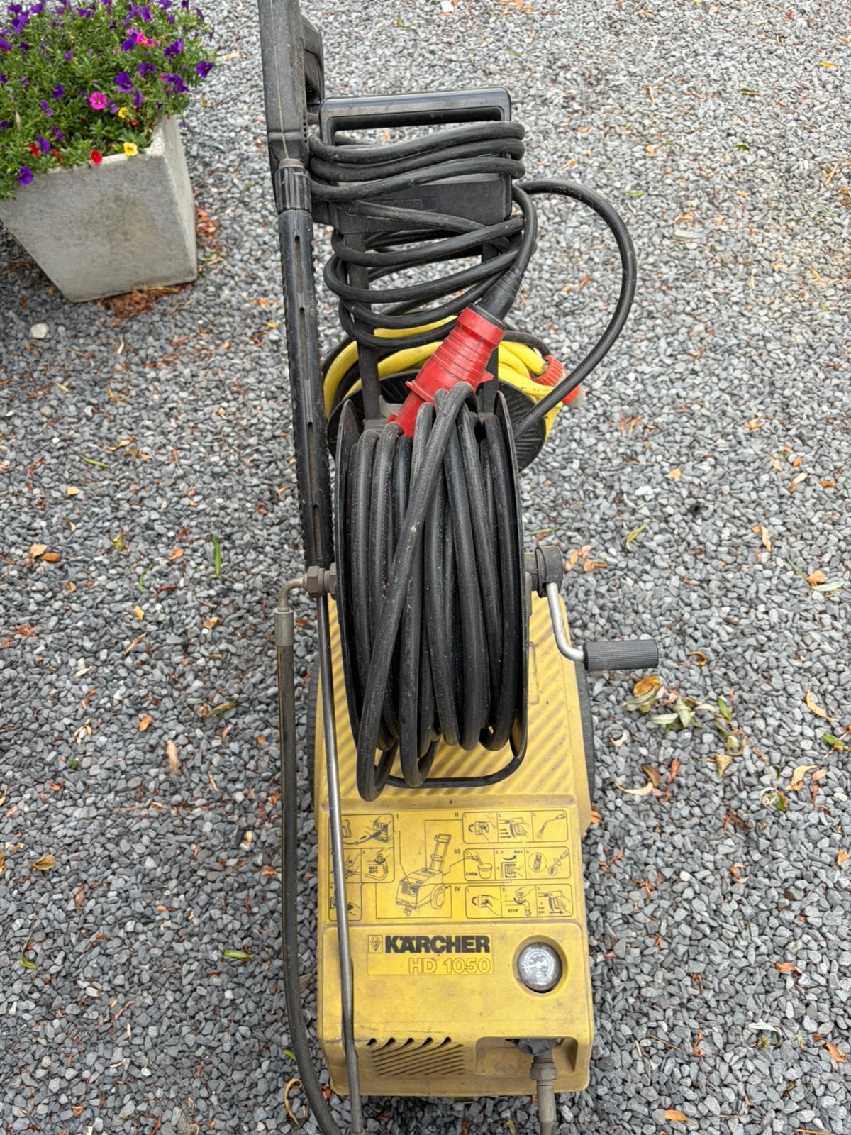 Karcher HD 1050, Jardin & Terrasse, Nettoyeurs haute pression, Enlèvement, Utilisé, Électrique, Avec pression d'eau réglable