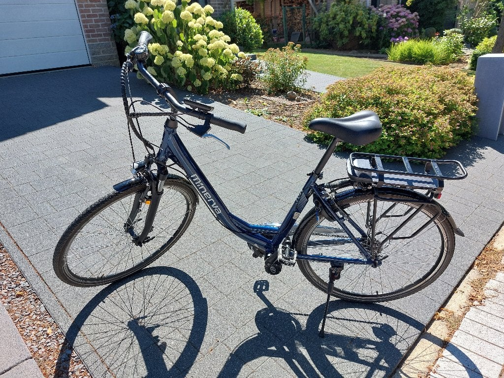 VELO ELECTRIQUE MINERVA  POWERPACK 500, Vélos & Vélomoteurs, Vélos électriques, Enlèvement, Comme neuf, Autres marques