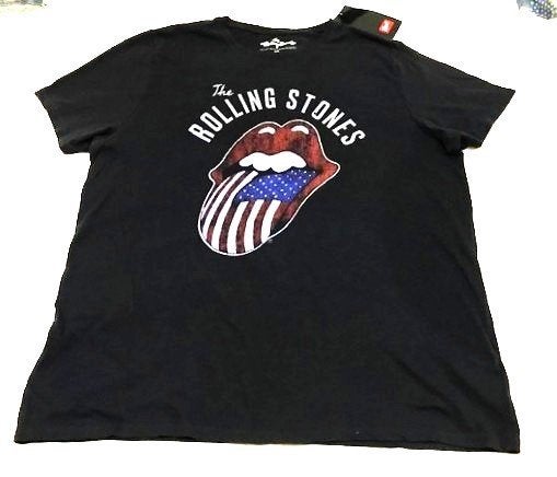 Rolling Stones T-shirt vintage 70's uniek stuk!😎🎶😍🎁👌, Overige kleuren, Kiabi, Ophalen of Verzenden, Maat 56/58 (XL)