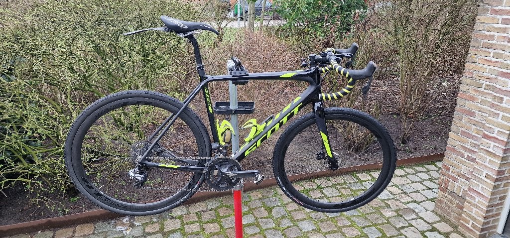 Crossfiets Scott Addict, Fietsen en Brommers, Ophalen, Gebruikt, Carbon, Heren